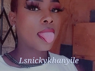 Lsnickykhanyile
