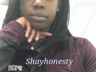 Shayhonesty