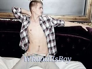WhaaatIsBoy